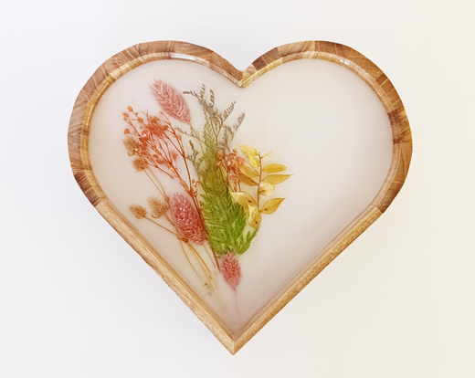 Srdce Kvítí v bílé