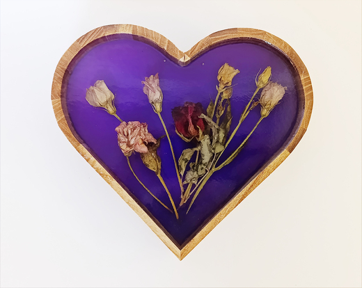 Srdce Kvítí ve fialové III.