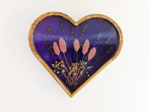 Srdce Kvítí ve fialové II.